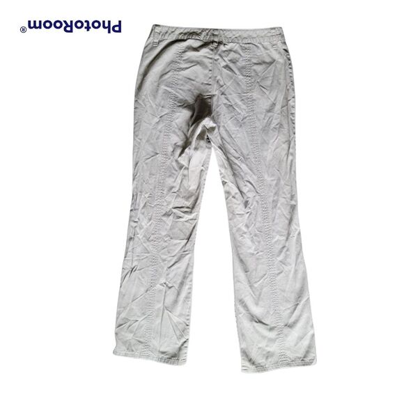 DKNY JEANS KHAKI PANTS - 6L - Picture 4 of 9